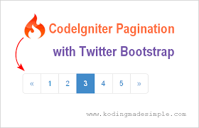 Php Codeigniter Pagination With Twitter Bootstrap Styles Example Tutorial Twitter Php