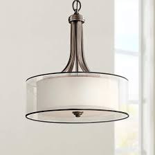 Kichler Lacey Collection 20 Wide Pendant Chandelier N1877 Lamps Plus Pendant Chandelier Drum Pendant Lighting Pendant Light