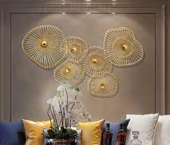 Awesome Dull Gold Wall Art Sculpture Easy Installation On Wall Decoration Buy Wall Art Sculpture Easy Installatio Wall Sculpture Art Gold Wall Art Gold Walls