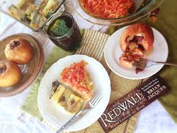 Food Adventures In Fiction Mini Springtide Sunfeast From The Redwall Cookbook Food Skyrim Food Tortalini Recipes
