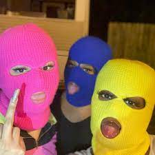 Get money ski mask is a long, braided knit beanie cap that is meant to be pulled over the face and includes three holes for visibility and breathability. Pin On Bad Girl Aesthetic