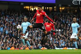 Vincent kompany headed home the opening goal for manchester city in the 25th minute. Manchester City And Manchester United Ratings As Pep Guardiola S Men Are Made To Wait After Derby Defeat Irish Mirror Online