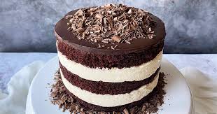 Butter is something that is important to a cake, other. Chocolate Cake With Bavarian Cream Filling Foodal