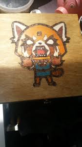 Didn T Buy An Aggretsuko Funko Pop But Made A Wood Burned Box Featuring Our Favourite Raging Red Panda Aggretsuko This special series of star wars pops! didn t buy an aggretsuko funko pop but made a wood burned box featuring our favourite raging red panda aggretsuko