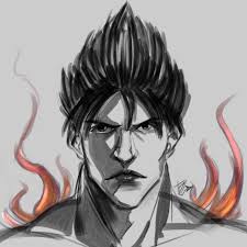 Jun kazama Character Concept Art.