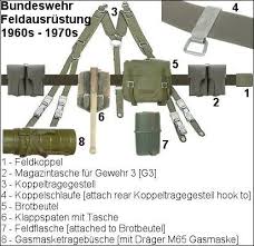 Bundeswehr Webbing Equipment Military Gear Military Forces German Army