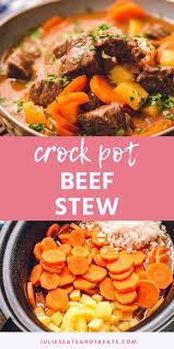 Crock Pot Beef Stew In 2020 Crockpot Recipes Beef Stew Beef Stew Crockpot Easy Beef Stew