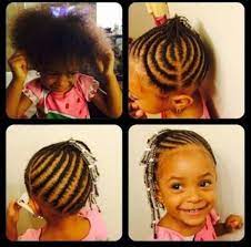 Keep the hair casual and a little bit messy. 57 Trendy Hairstyles Black Girls Kids Short Hair Kids Braided Hairstyles Hair Styles Natural Hairstyles For Kids