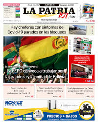 Dec 19, 2013 · esta calculadora determina el número de días entre dos fechas ingresadas. Edicion Pdf La Patria Jueves 6 De Agosto De 2020 Periodico La Patria