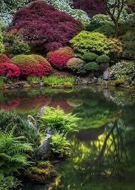 Tarjeta De Felicitacion De Jardin Japones En Venta Por Fred Gr Felicitacion Fred Japones Jardi Paisajismo De Patio Estanques De Jardin Jardines Japoneses