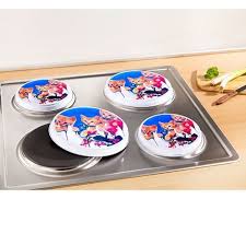 Lasse etwa 3 el buttercreme für die tuffs obendrauf übrig und stelle sie beiseite. Herdabdeckplatten 4 Er Set Katzen Kuchen Motiv Katzchen Cats Retro Trendstern