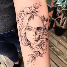 Tattos Tatuagens Tatuagem Tatuagem Caveira Feminina