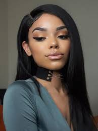 Find & download free graphic resources for straight hair. Simply Long Black Women S Silky Straight Human Wigs With Baby Hair