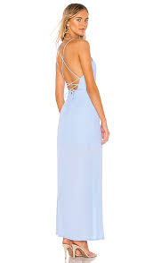Superdown Eve Maxi Dress In Light Blue Revolve