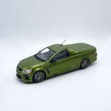 In october, 2000, hsv launched the vx series delivering an optimum level of styling distinctiveness and differentiation from the holden commodore, along with additional power from the ls1 engine. Hsv Gen F Maloo Gts Jungle Green Diecast Memorabilia