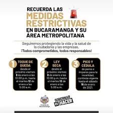 José david cavanzo ortiz, secretario del interior de bucaramanga, explicó que para los días 8 y 25 de diciembre, y primero de enero, también se levanta la prueba piloto en bares. La Z Toque De Queda En Bucaramanga Hasta El Martes 12 De Facebook