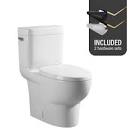 Branston All-in-One 2-Piece 4 8 LPF High Efficiency White Elongated Toilet wit    DP2160TS48 Glacier Bay