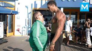Exactly what it says on the tin. Fat Man Vs Bodybuilders Epic Prank Muscle Madness Youtube