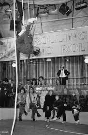 Watching A Trapeze Artist At Internel Studios In Stonebridge Park Rock Band Photos The Beatles Trapeze Artist