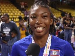 International Volleyball star Nia Grant in Belize
