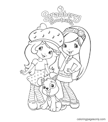 We are always adding new ones, so make sure to come back and check us out or make a suggestion. Strawberry Shortcake Blueberry Muffin And Pupcake Coloring Pages Strawberry Shortcake Coloring Pages Coloring Pages For Kids And Adults