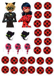 vafelnaya kartinka ledi bag i super kot v 2021 g vizitki pekarni kartinki bumazhnye shablony