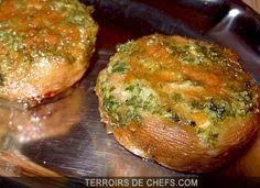 Champignons Farcis Aux Escargots Plat Principal Viandes Et Volailles Regionales Recettes Terroir Plat Principal Champignons Farcis Plat Gastronomique