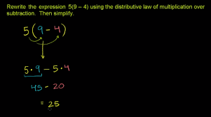 This video covers the distributive property of multiplication. Distributive Property Explained Article Khan Academy