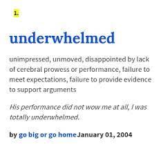 Underwhelming Meaning Google Search Urban Dictionary Lack Of Motivation Kool Aid