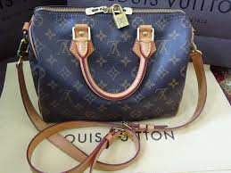 Authentic Louis Vuitton Speedy Bandouliere 25 Monogram Bag Made In France Louis Vuitton Speedy Bandouliere Louis Vuitton Bags
