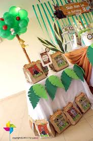 Customized Party Packs Favors Door Gifts Jungle By Parteeboo 29 99 Fiesta De Animales Fiesta Con Tematica De Selva Cumple De Flores