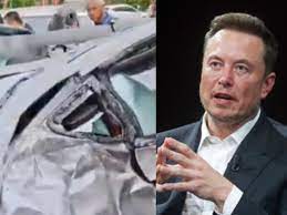 Miraculous! All Passengers Survive After Tesla Car Flips 7 Times, Elon Musk  Responds | World News - News18