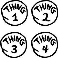 Thing 1 And Thing 2 Dr Seuss Font Cricut Free Thing 1