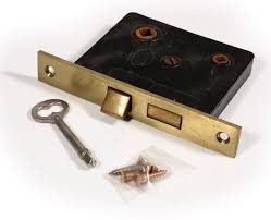 My front door has an old skeleton key door knob/lock. New Old Stock Antique Corbin Mortise Lock For Thumb Turn Includes Unusual Skeleton Key 2 1 2 Backset
