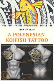 Pin On How To Draw A Tribal Koifish Tattoo