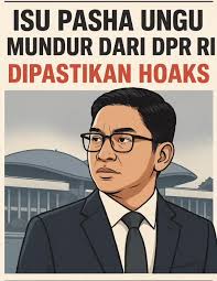 Pasha Ungu: Klarifikasi Hoaks Mundur dari DPR RI