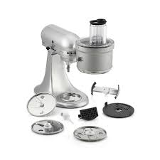 The knife blade is a kind of attachment that is used for mashing, mixing, and pureeing along with chopping as well. Kitchenaid Food Processor With Dicing Attachment Reviews Crate And Barrel