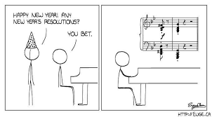 My First New Year S Resolution Music Jokes Music Humor Musicals Funny