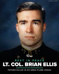 REST IN PEACE 🙏 Lt. Col. Brian Ellis was reportedly coming from a work  trip in Kansas when the plane crash happened.  https://www.wtsp.com/article/news/local/lt-col-brian-ellis-dc-plane-crash-victim-with-ties-to-georgia/85-c2eb87c5-e6a8-4691-8c12  ...