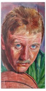 Larry Bird Hand Towels for Sale