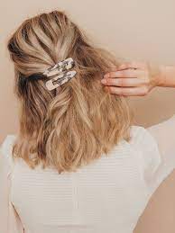 Cute Easy Hairstyles For Short Long Hair Shop These Clips Scrunchies Clip Hairstyles Tortoise Hair Medium Hair Styles