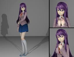 Pin By Xamorah Lunaris On Doki Doki Literature Club Aesthetic Memes Yuri Model