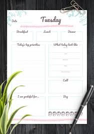 Fillable and printable weekly planner template 2021. Printable Weekly Planner Templates Download Pdf