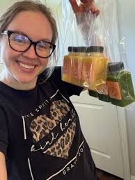 Pool party tasting and talking IdLife products