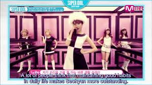 eng subbed 140719 super idol chart show idol who manages themselves well 1 seohyun