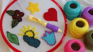 Punch Nakisi Nasil Yapilir Puf Noktalari Nedir How To Make Punch N Punch Boncuk Kurdele Oyasi
