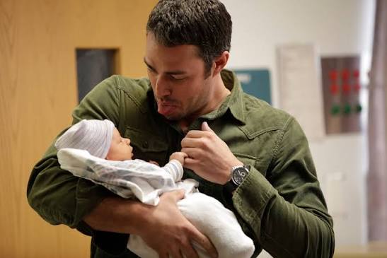 Taylor Kinney welcomes first child