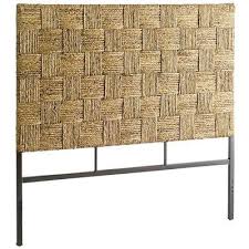 Natural Seagrass Woven By Hand In A Crisp Clean Basketweave Pattern Bursting With Texture And Tone And The Breat Seagrass Headboard Full Headboard Headboard