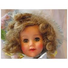 Vintage 1950's Shirley Temple doll with newer Danbury outfit ST-15N by  IDEAL For Sale