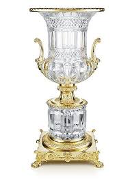 Baccarat Crystal Medicis Bronze Vase Limited Edition Of 25 Crystal Glassware Bronze Vase Baccarat Crystal